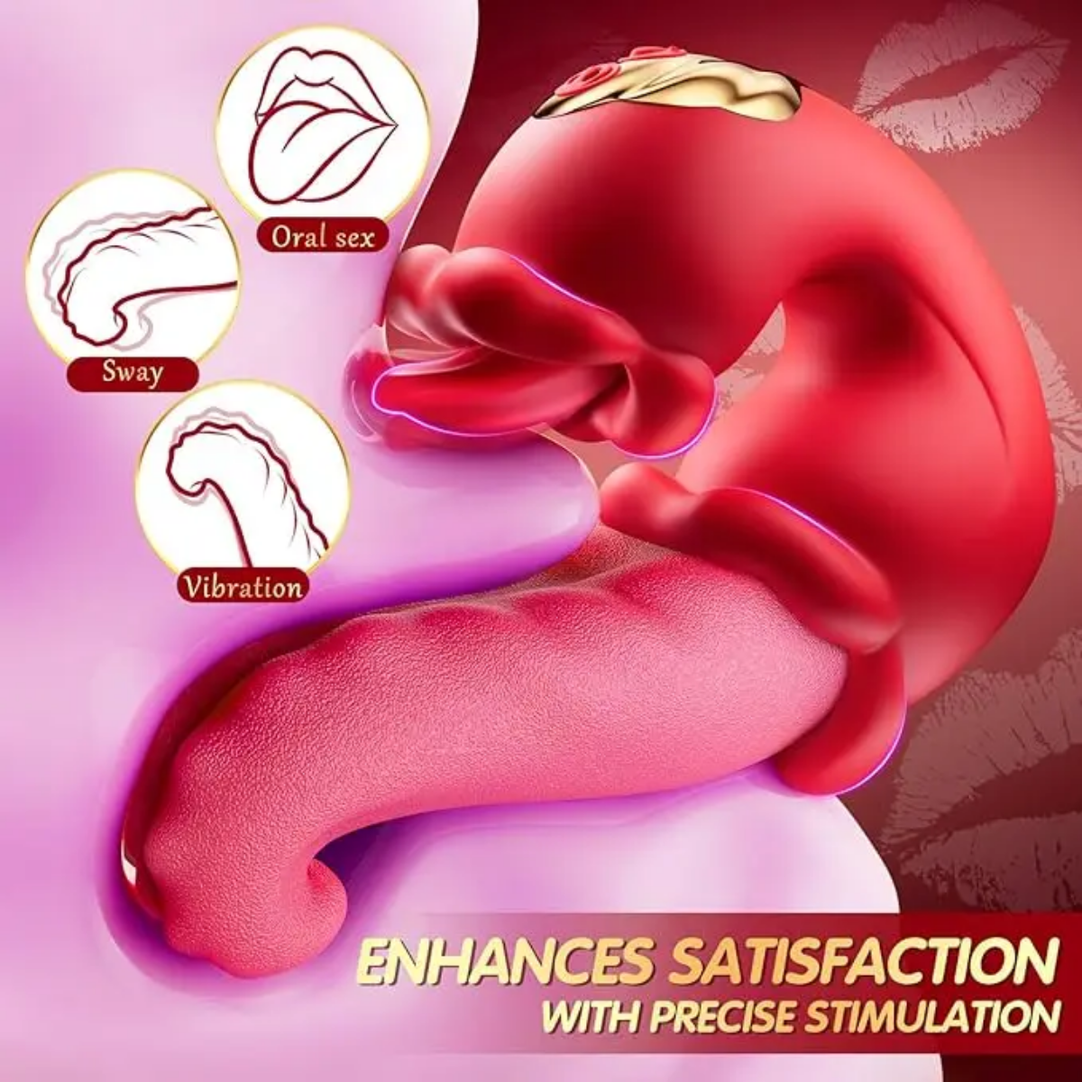 3 in 1 Tongue Vibrator - Image 4