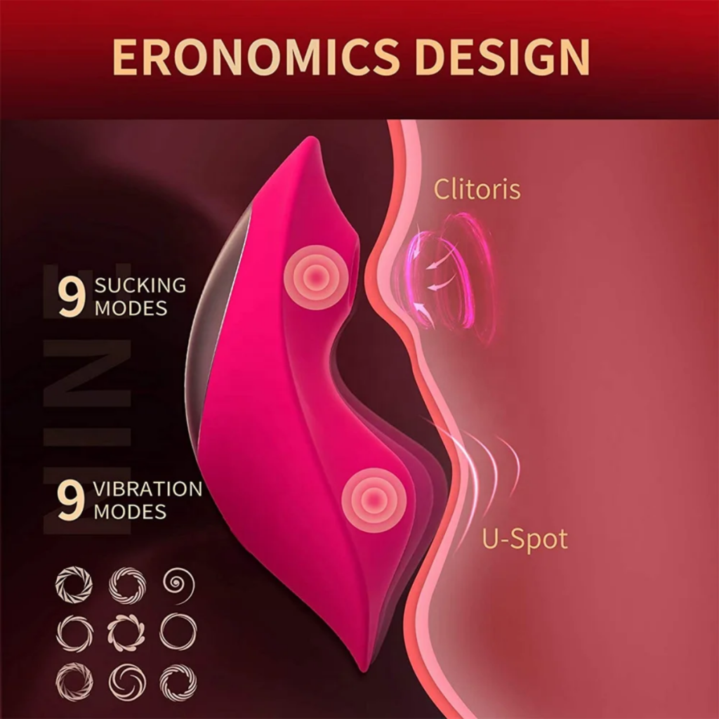 2 in 1 Wearable App And Remote Control Panty Vibrator