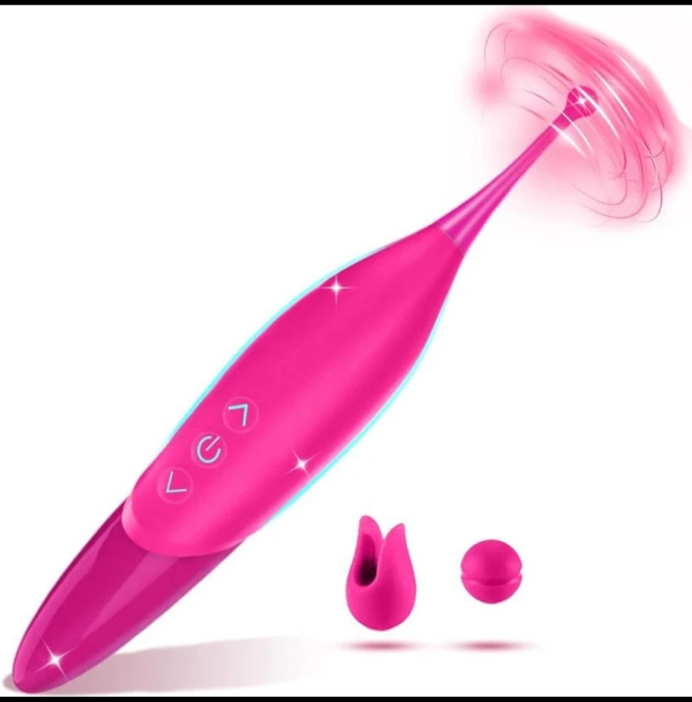 Pen Vibrator, 2 Head attachments
