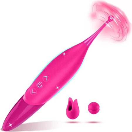 Pen Vibrator, 2 Head attachments