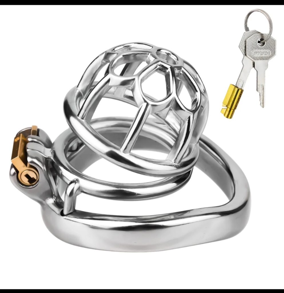 Steel Chastity Ring